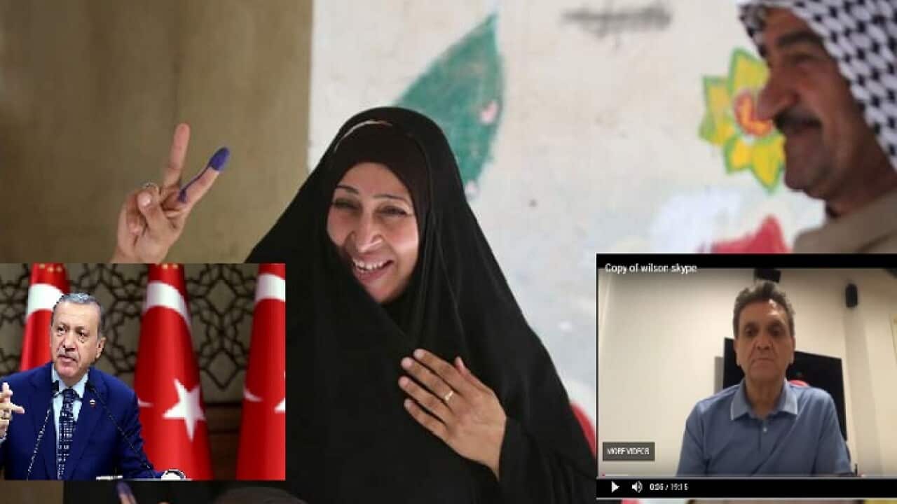 Iraqi voting.