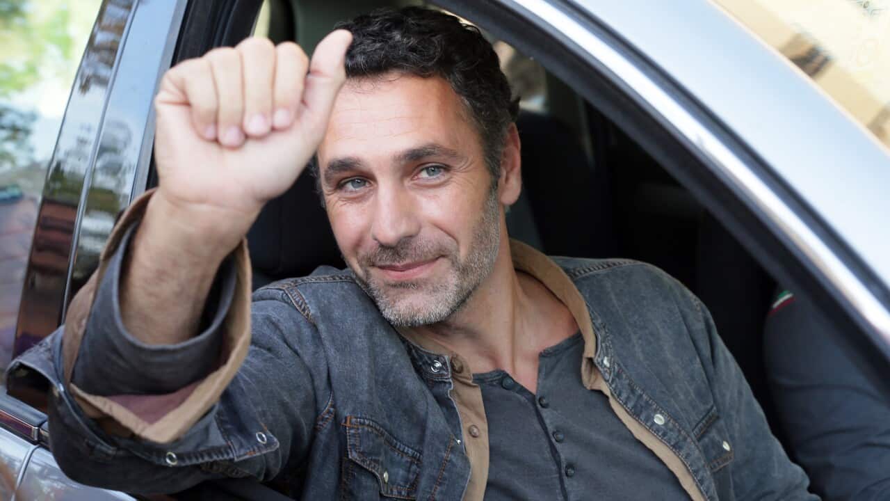 Raoul Bova on the set of 'All Roads Lead to Rome" - Rome