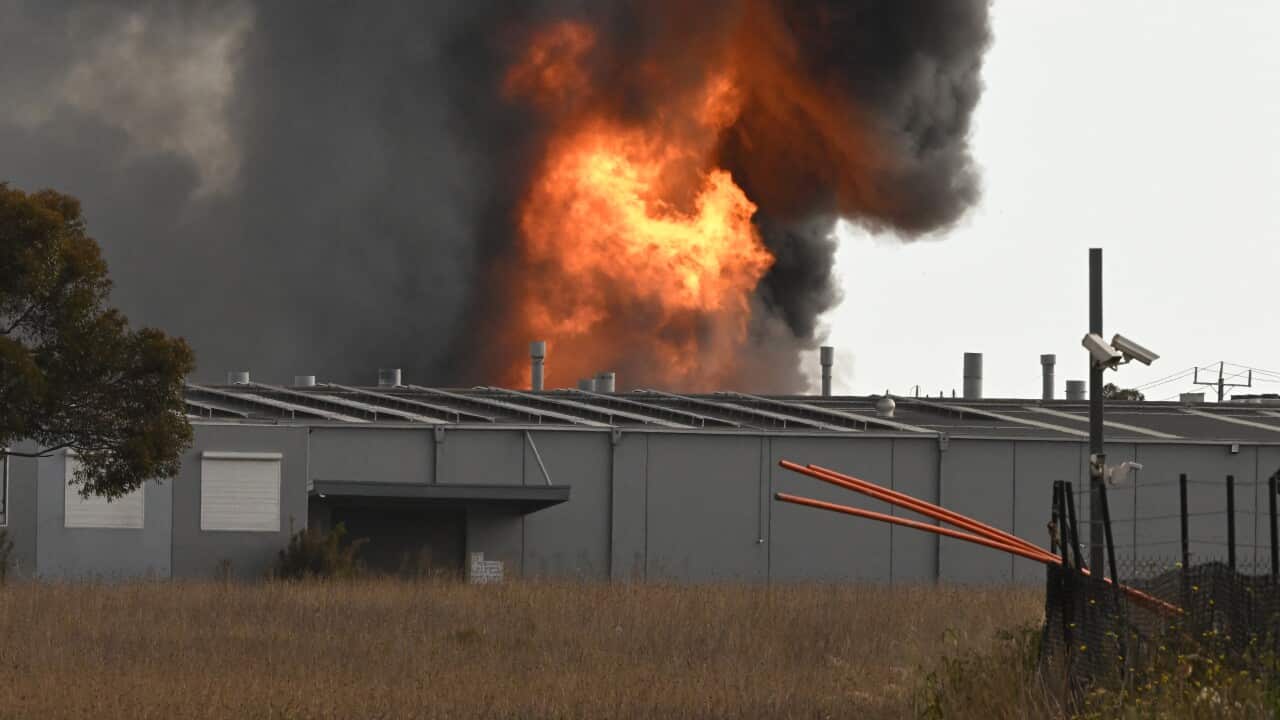 FACTORY FIRE MELBOURNE