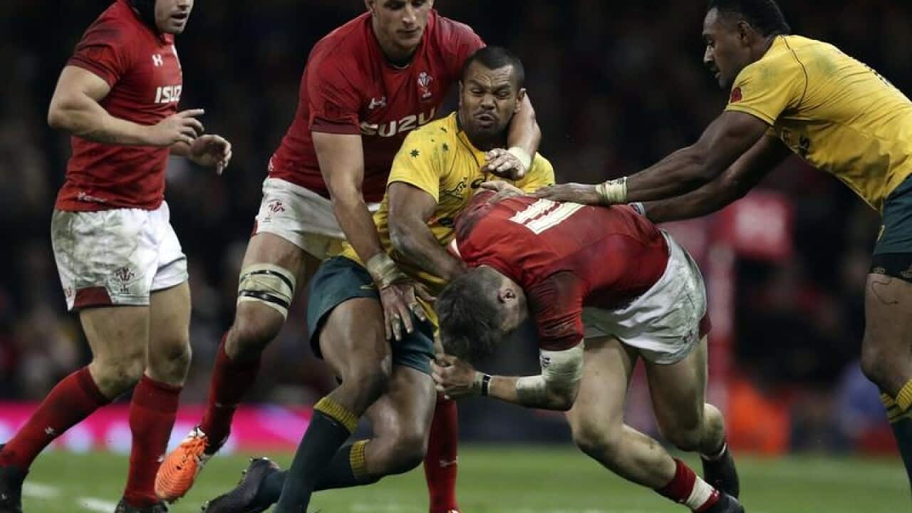 Australia's Kurtley Beale