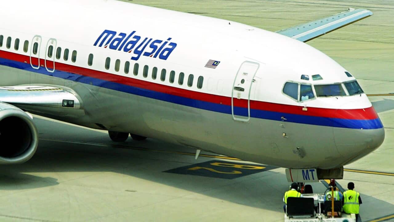 A Malaysia airlines plane