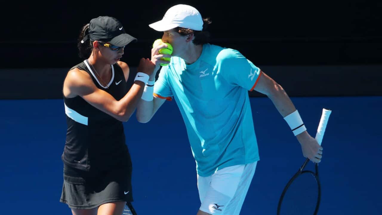 Astra Sharma and John-Patrick Smith