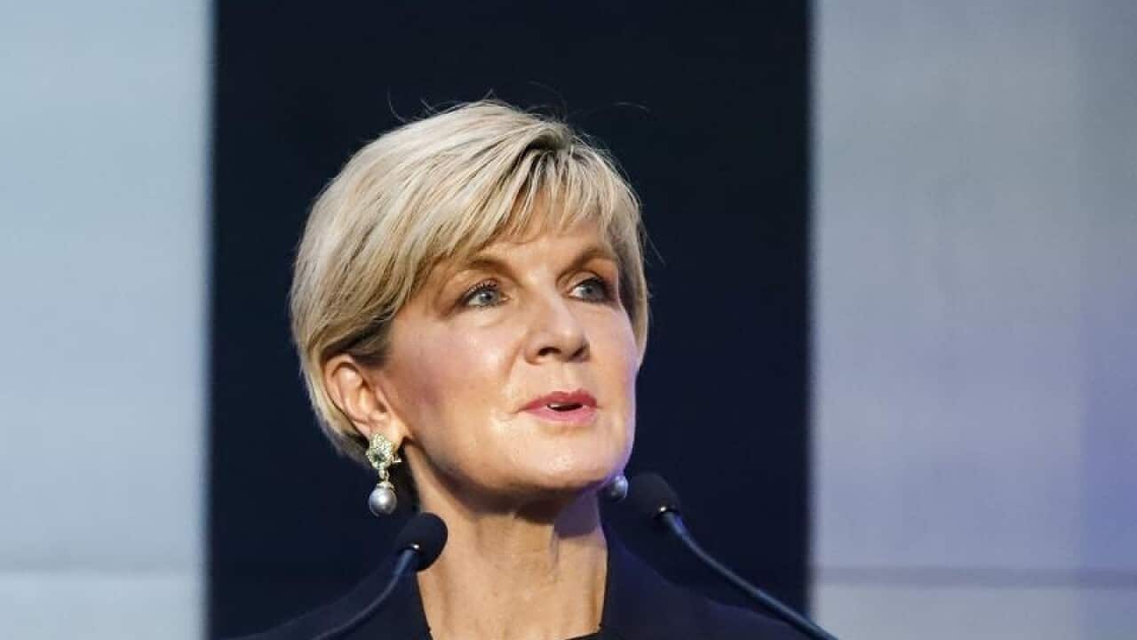 Foreign Minister Julie Bishop