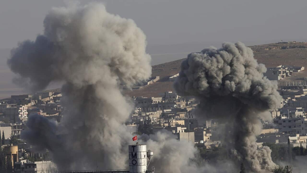 Conflict in Kobane.