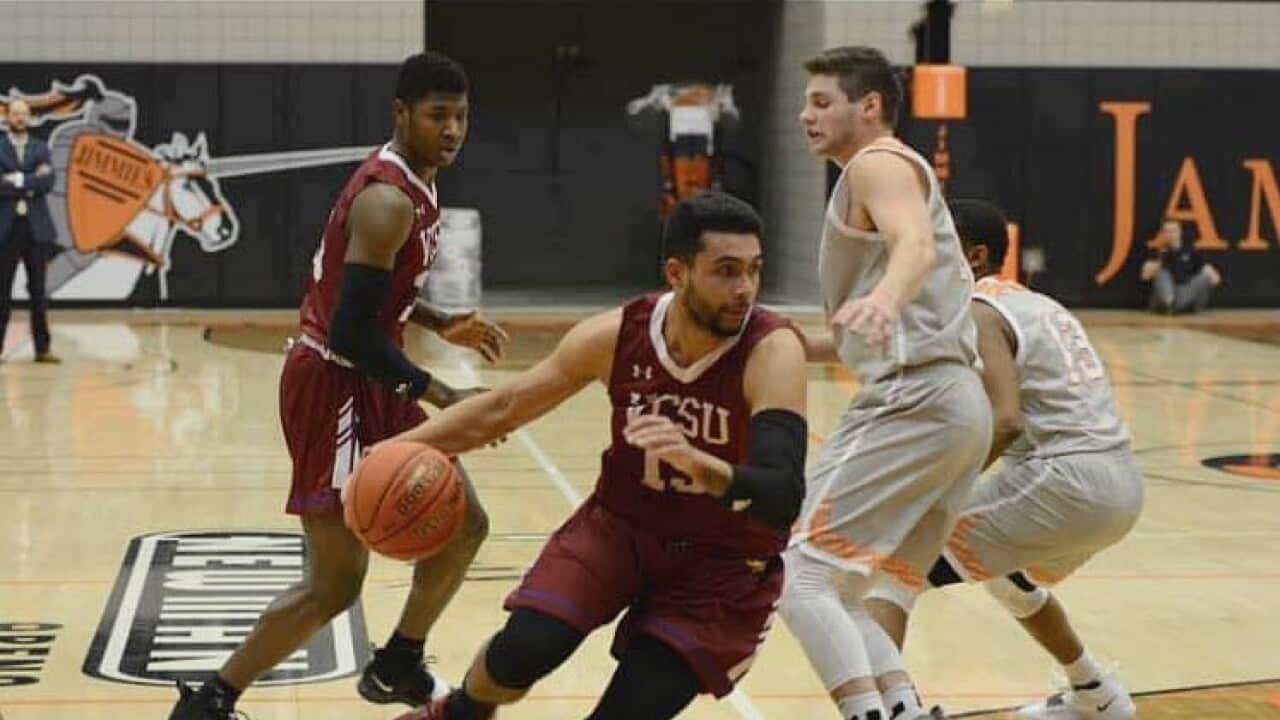 Denzel Kennedy of the Valley City State University