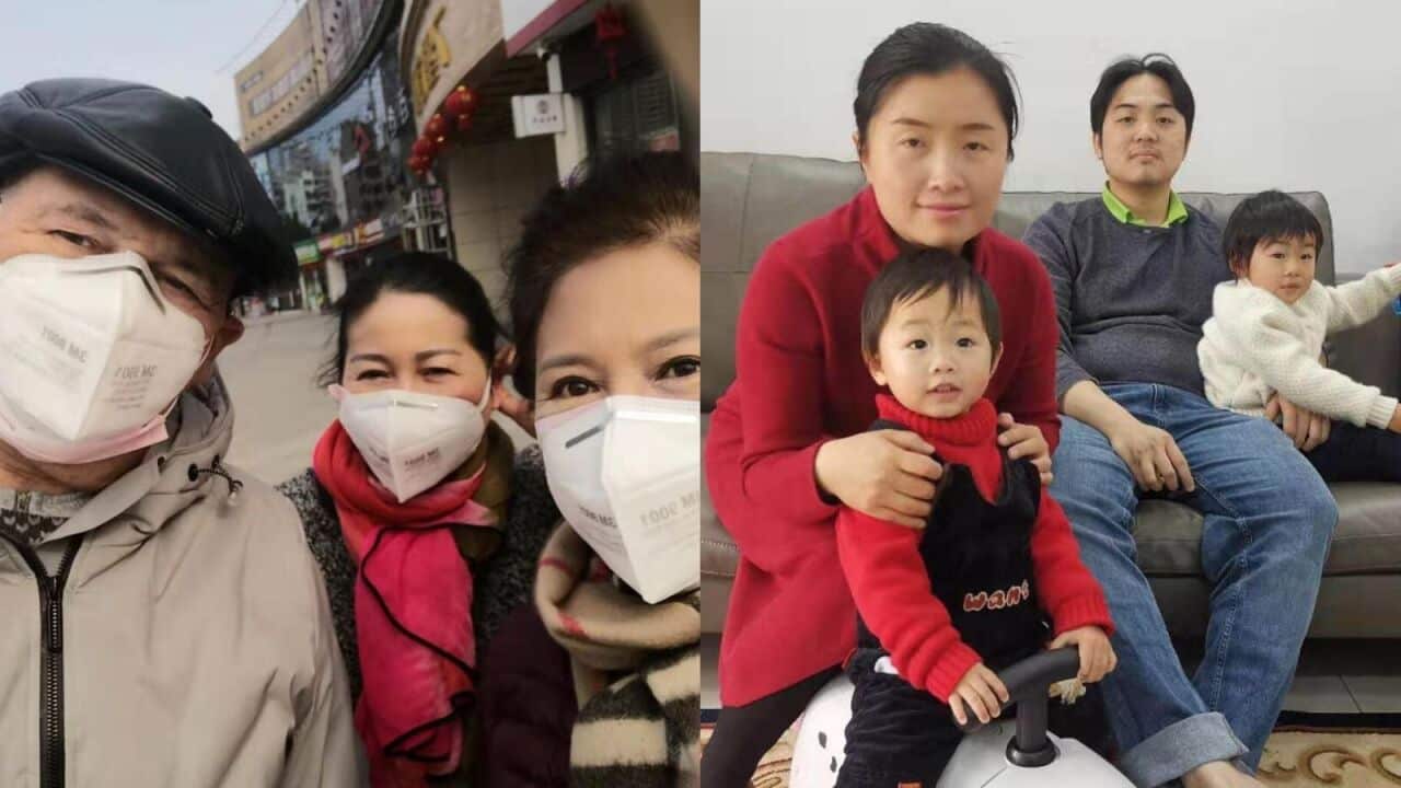 Peter Hacker, Jane Bian, Ying Wang and family