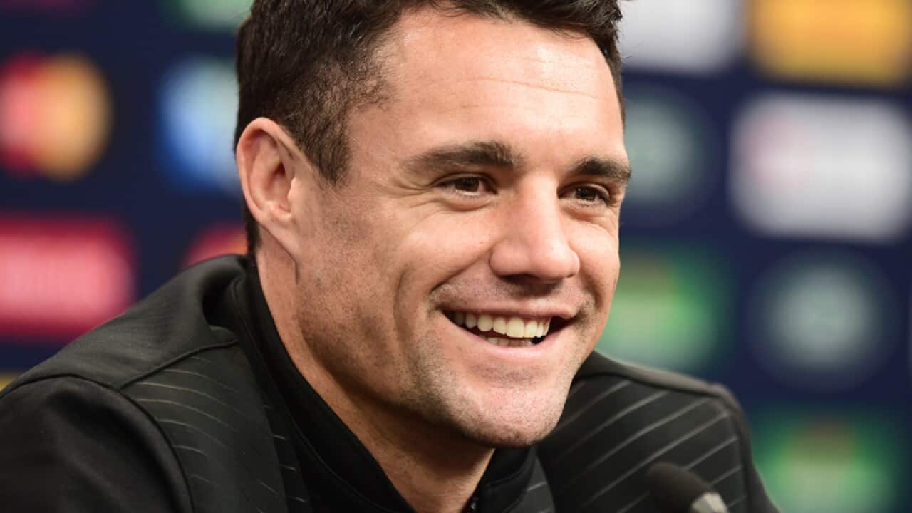 New Zealand rugby player Dan Carter