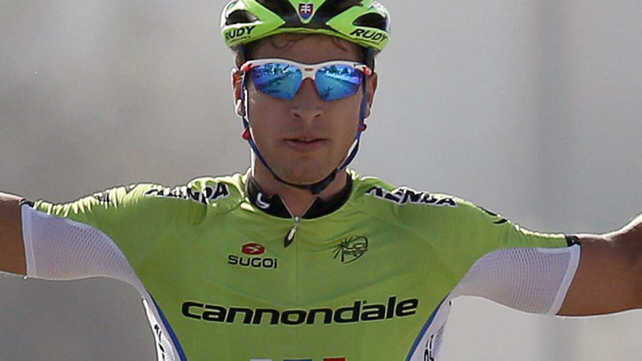 Slovakian rider Peter Sagan