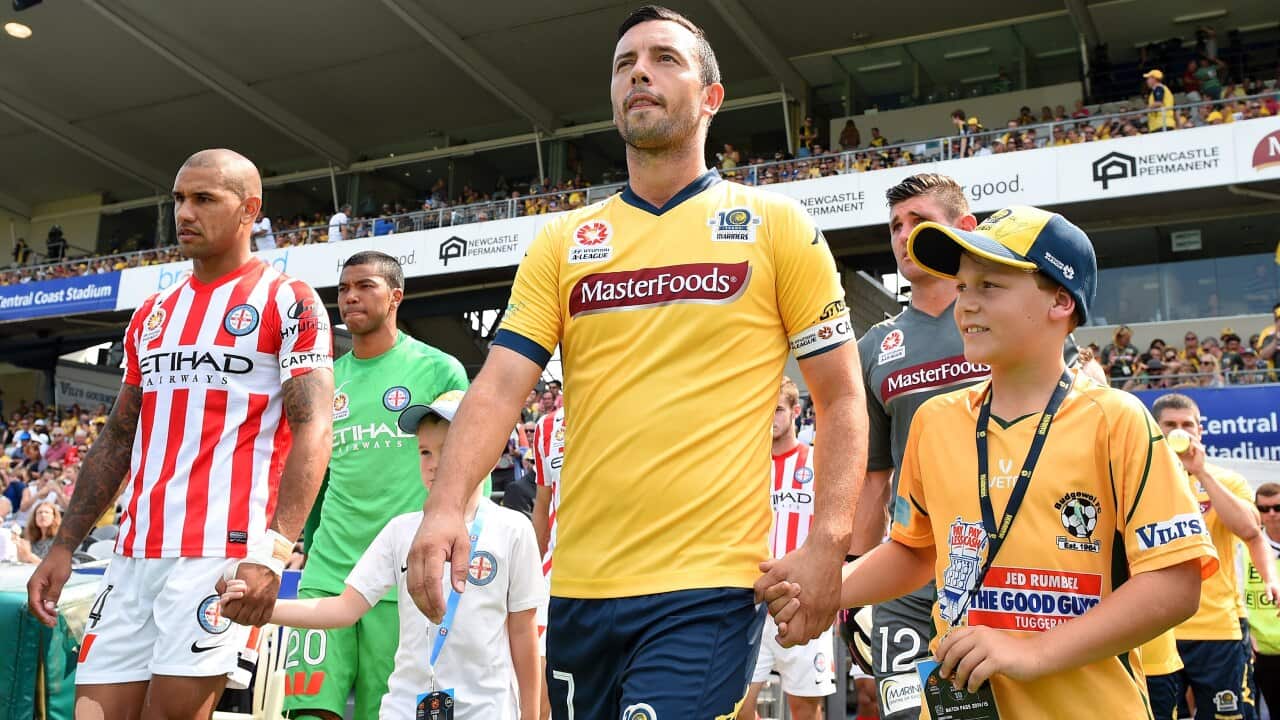 John Hutchinson of the Central Coast Mariners