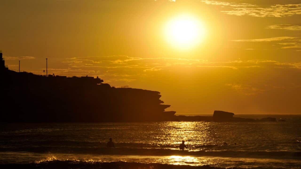 File image of people enjoying the water during a heatwave at Bondi Beach in Sydney, Wednesday, Jan. 18, 2017.
