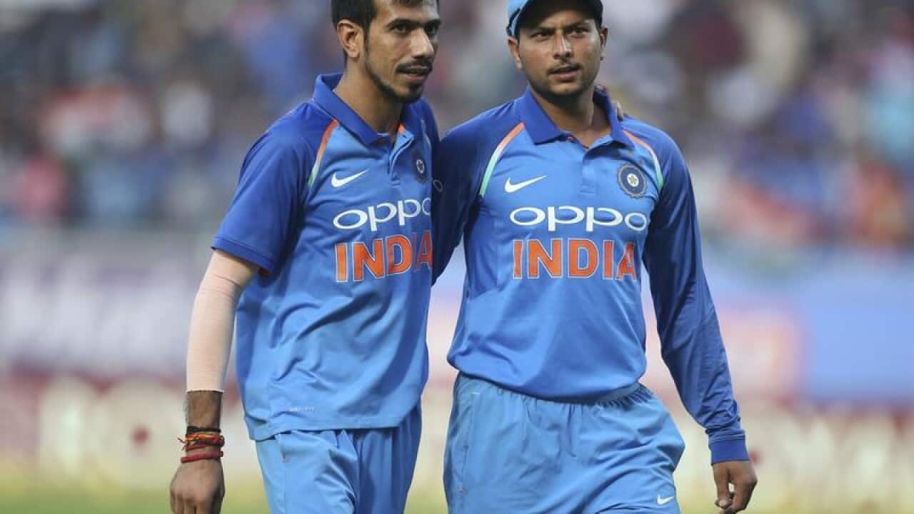 Yuzvendra Chahal and Kuldeep Yadav.