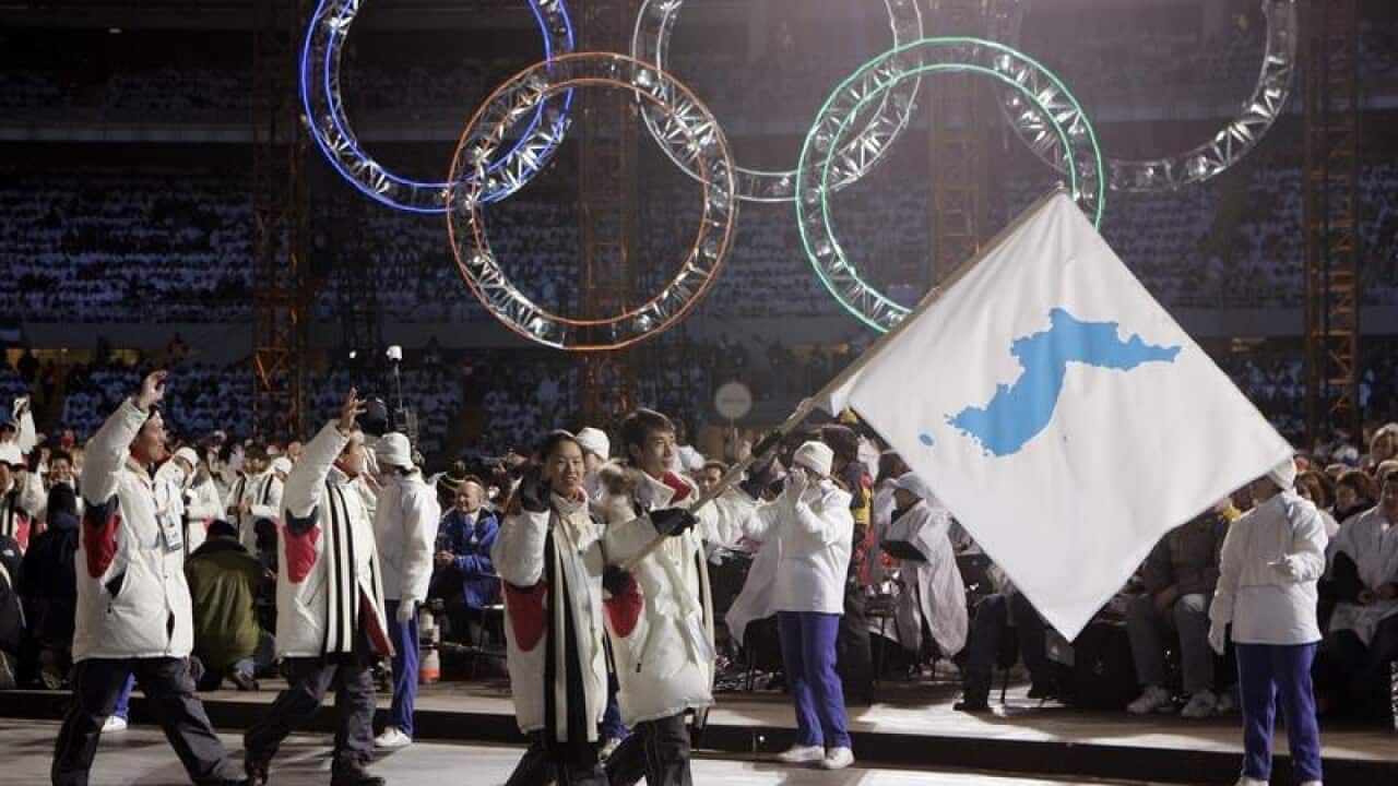North and South Korea have agreed to a shared Winter Olympics team.