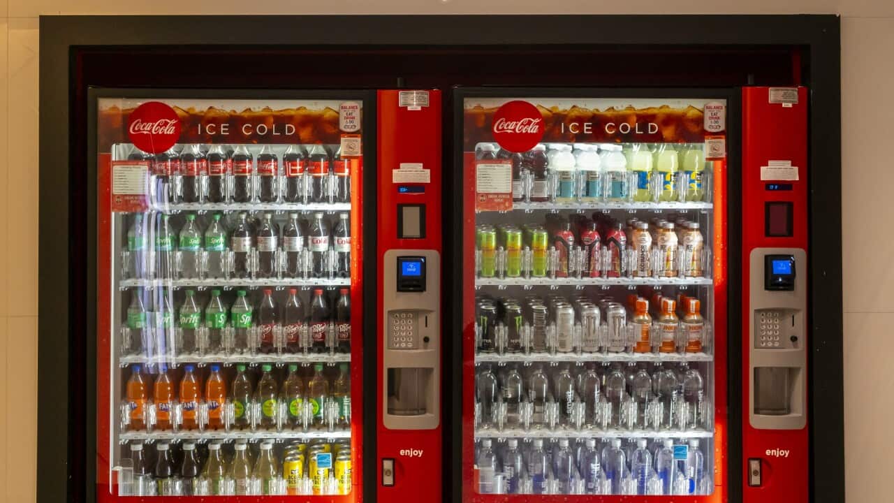 NY: Coca-Cola vending machines