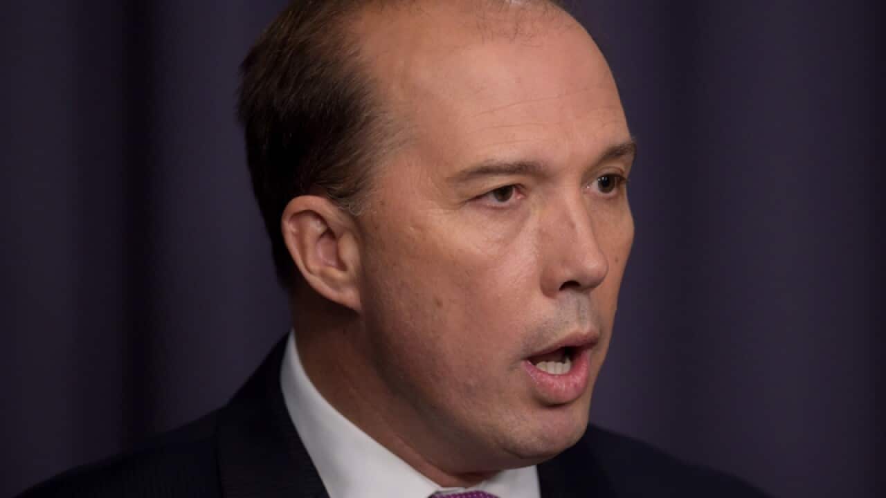 Immigration Minister Peter Dutton
