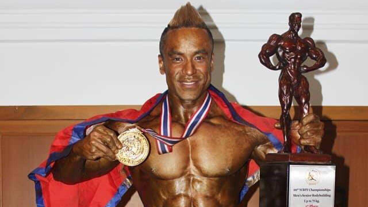 World champion Nepali bodybuilder Maheshwar Maharjan