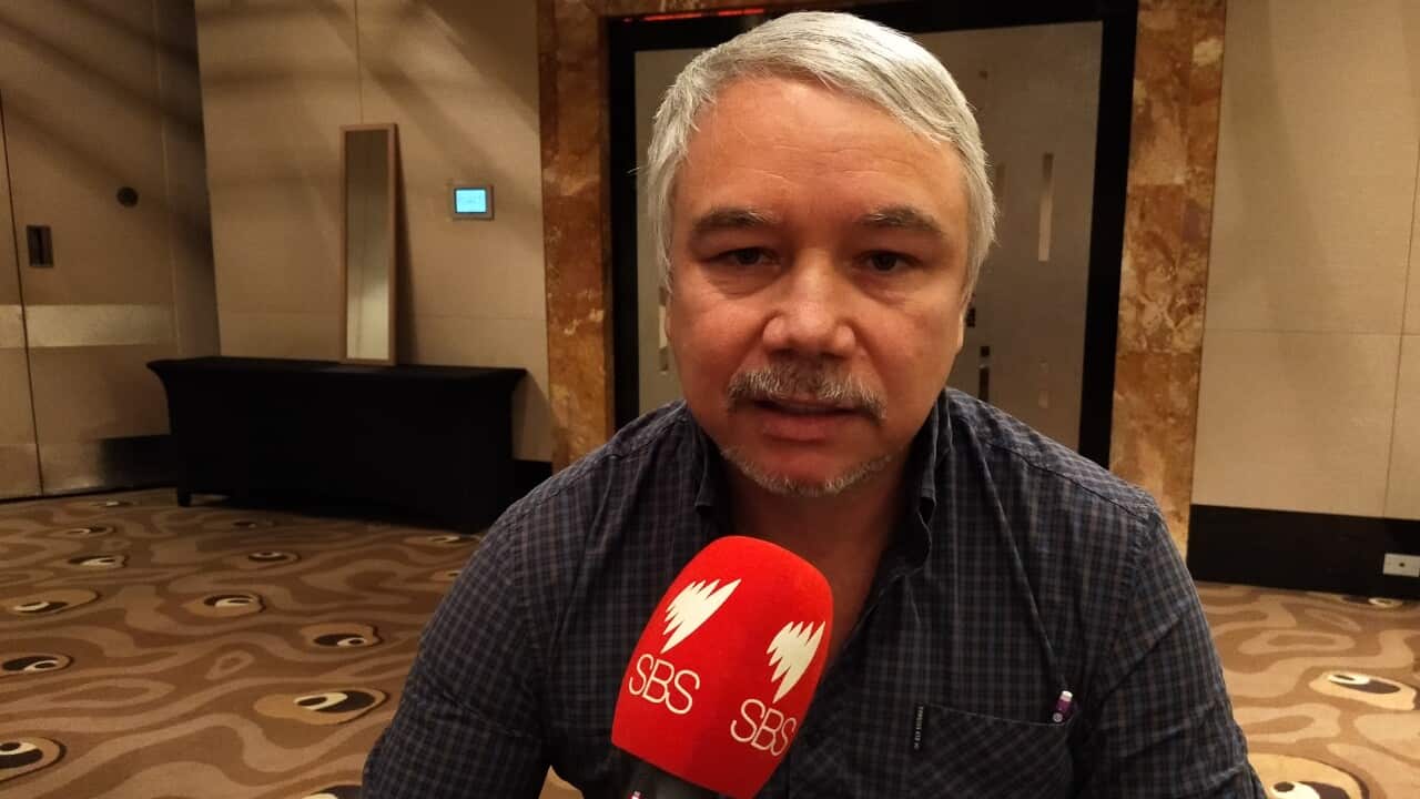 Cris Crocker, a the Firs Nations Clean Energy Symposium 2022