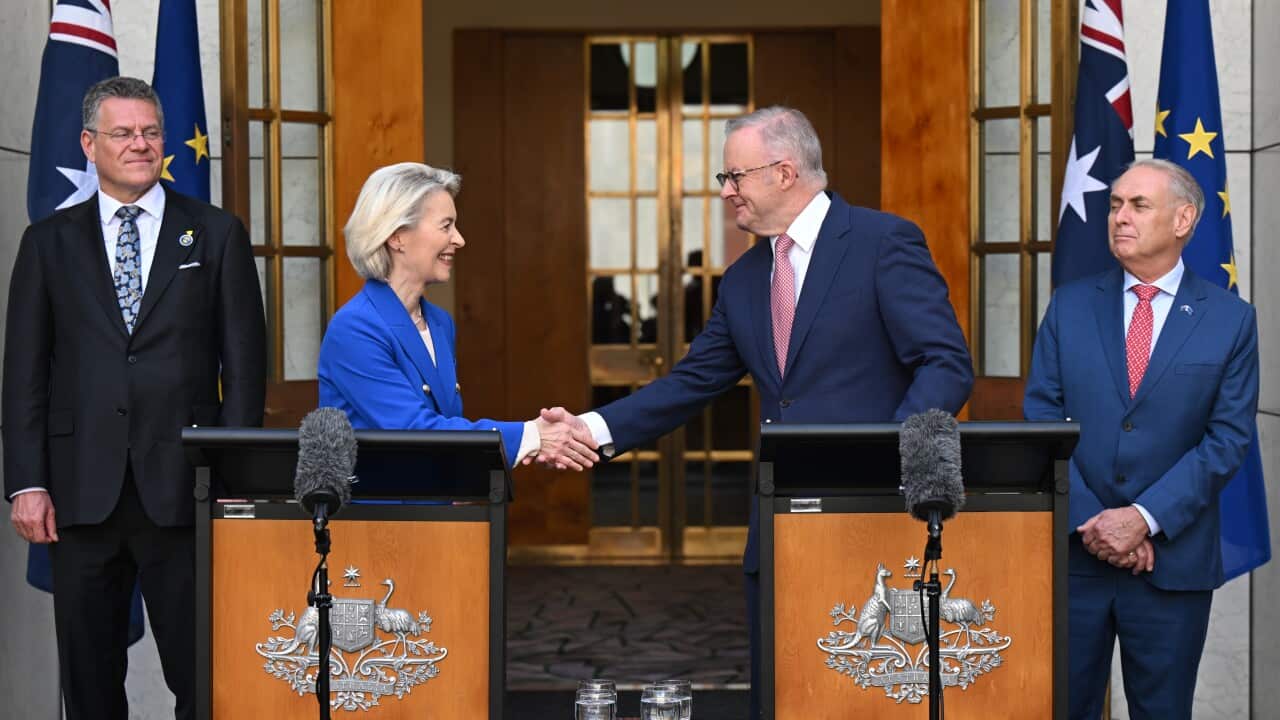 URSULA VON DER LEYEN AUSTRALIA VISIT
