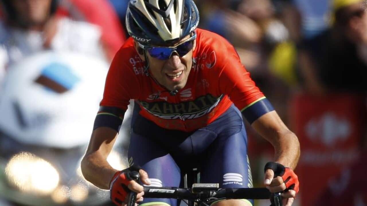 Italian cycling Vincenzo Nibali