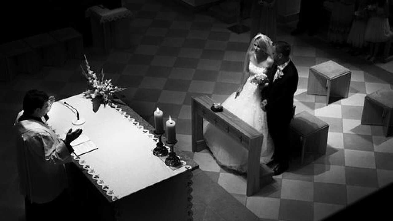 Church wedding