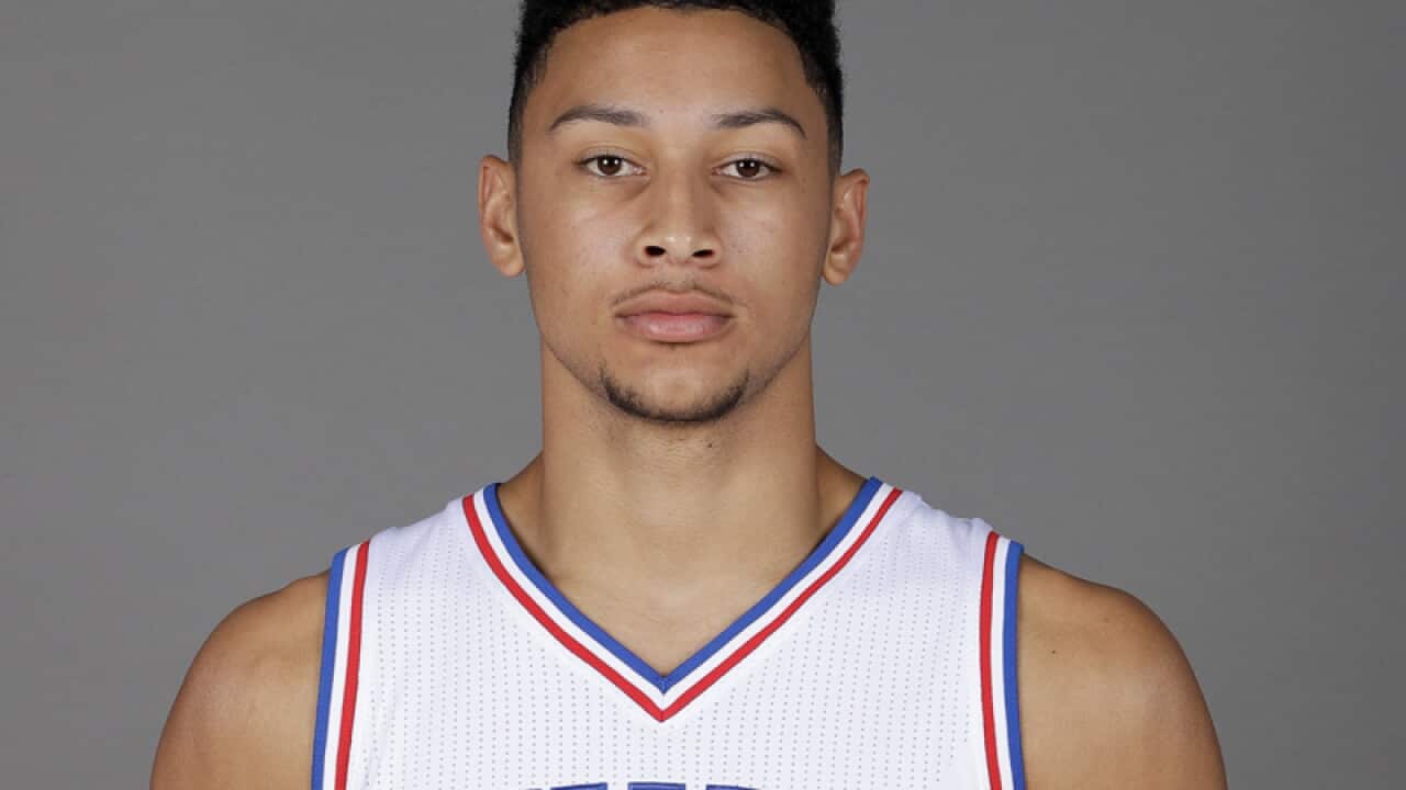 Philadelphia 76ers' Ben Simmons