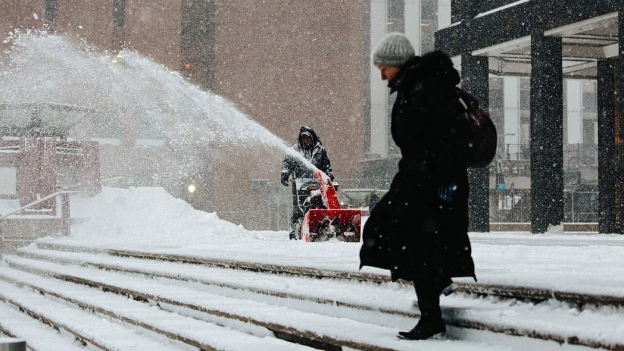 A winter weather storm called 'bombogenesis' or 'bomb cyclone' has hit New York and other parts of the US.