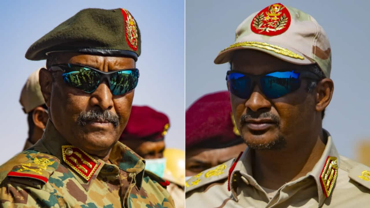 Leaders of Sudanese Armed Forces (SAF) and the Rapid Support Forces (RSF)