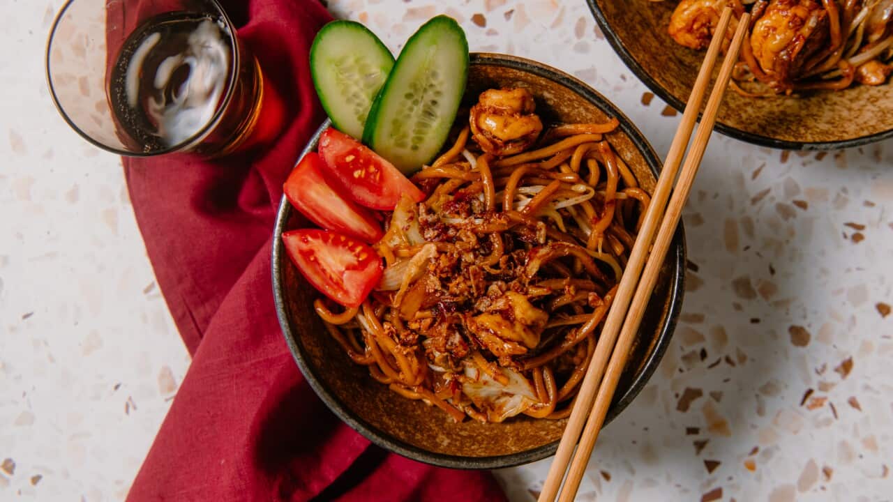 One-pot mee goreng