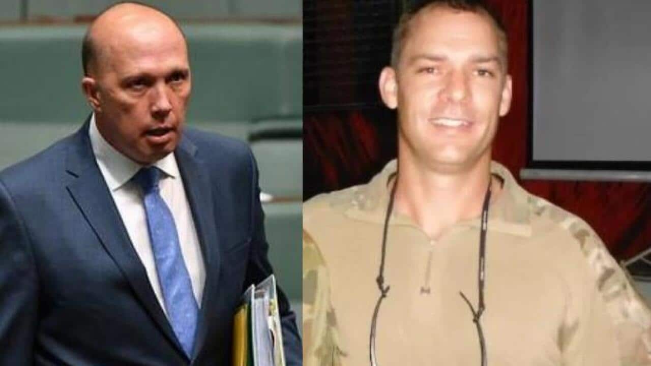 Captain Jason Scanes says Peter Dutton won’t discuss a visa for an Afghan interpreter who served with him on the front line.
