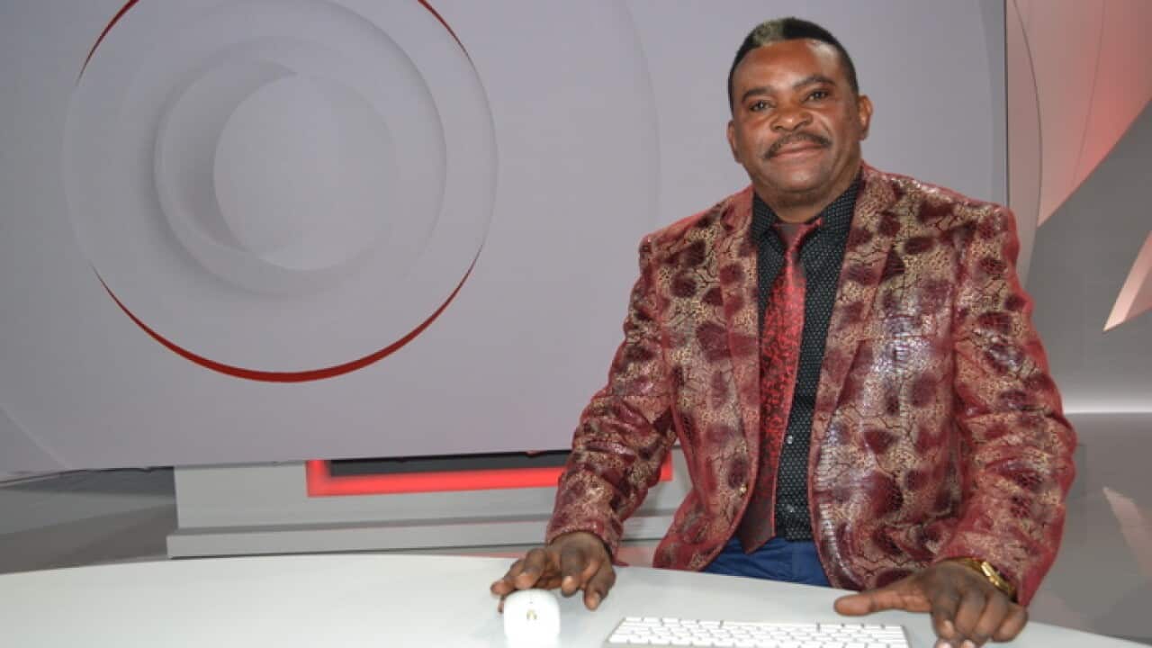 Bw Isaac Kisimba akizungumza na idhaa ya Kiswahili ya SBS