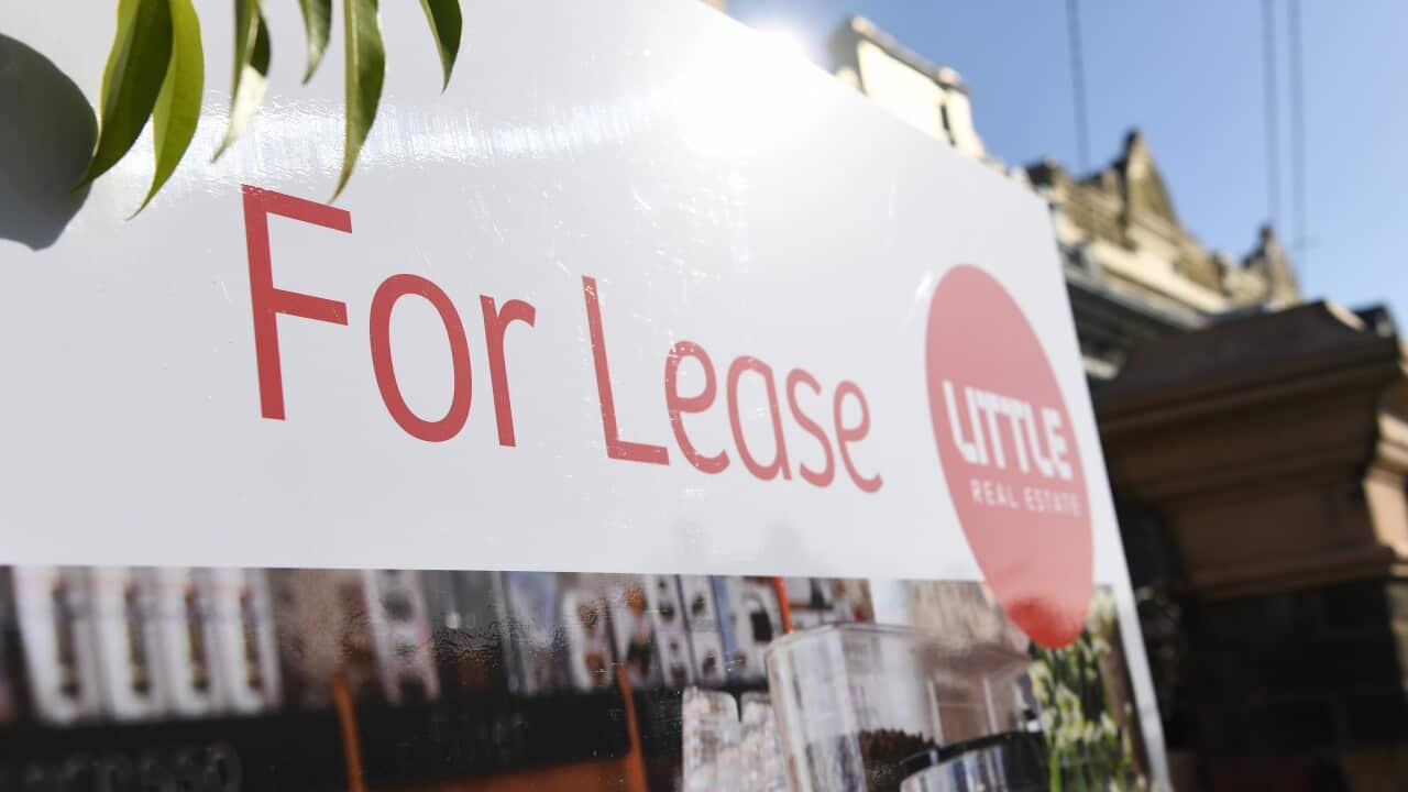 A sign out the front of property that reads “For Lease“.