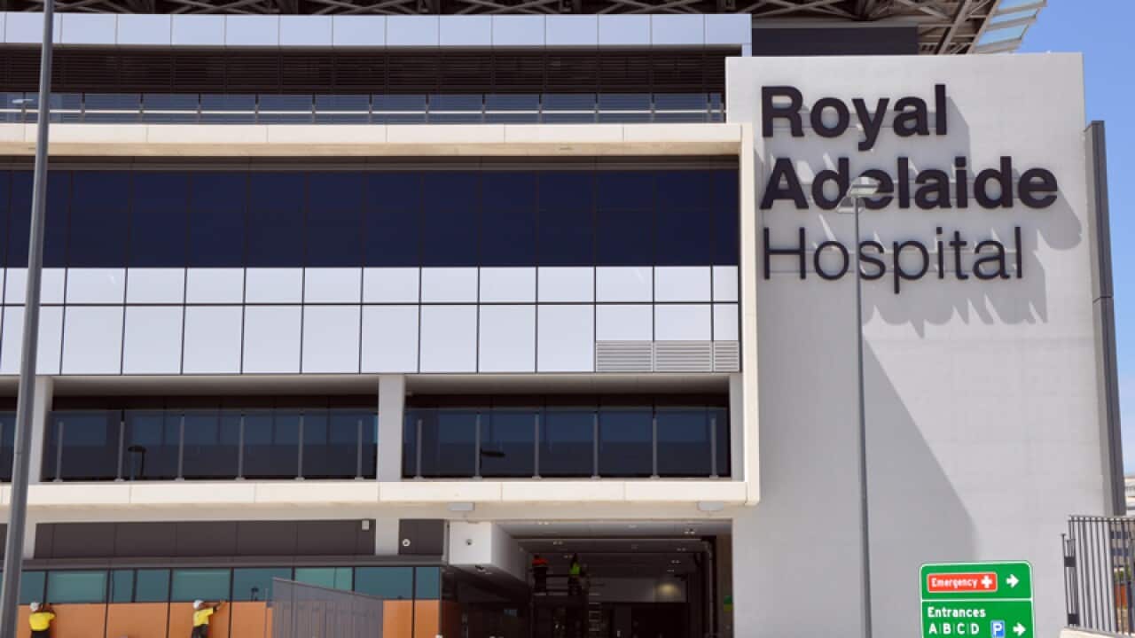 A general view of the Royal Adelaide Hospital