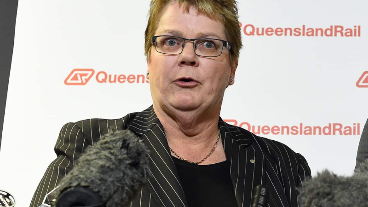 Queensland Rail boss Helen Gluer