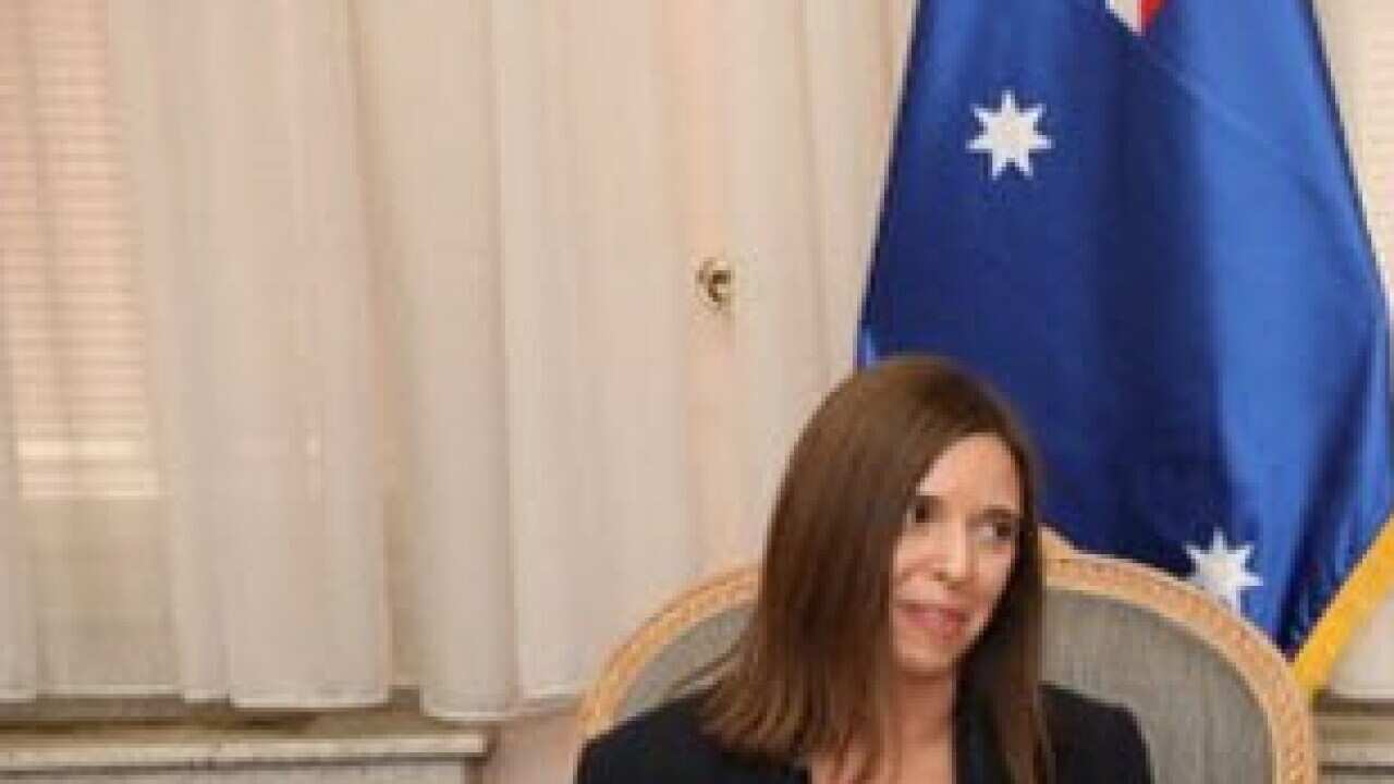 HE Ruth Stewart visiting Serbian PM Ana Brnabic