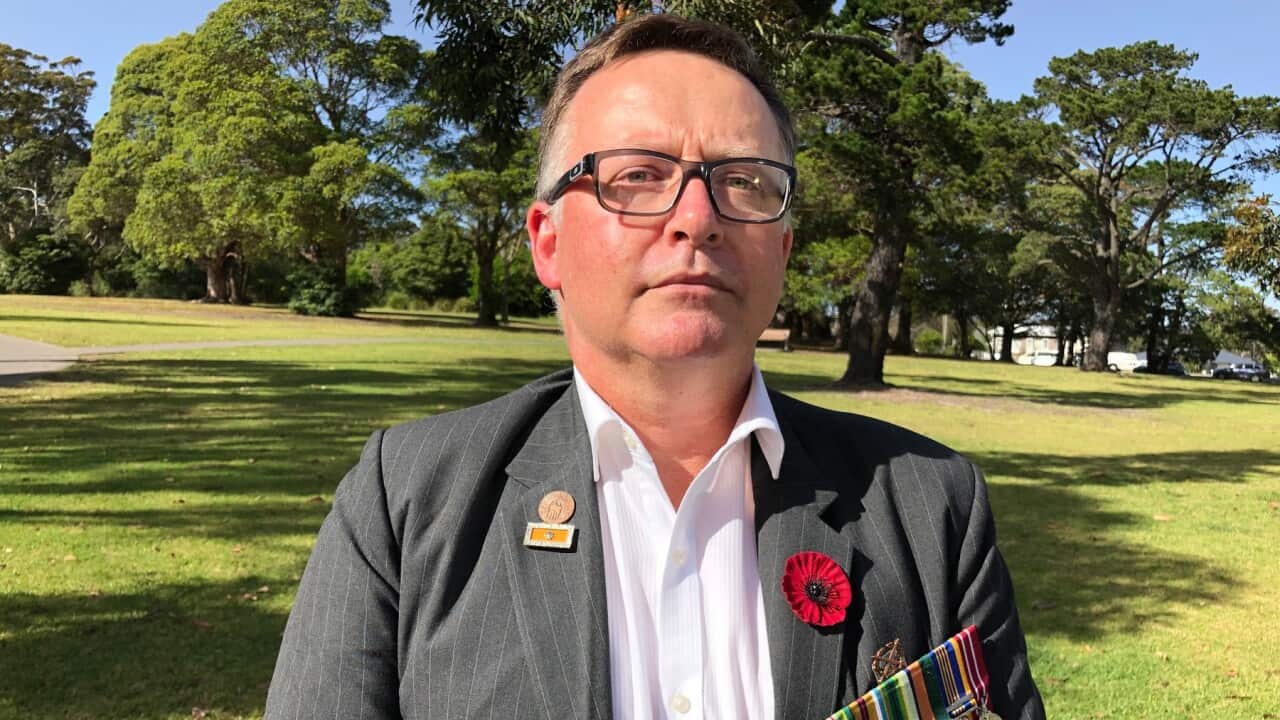 Army veteran Brad Copelin (SBS)