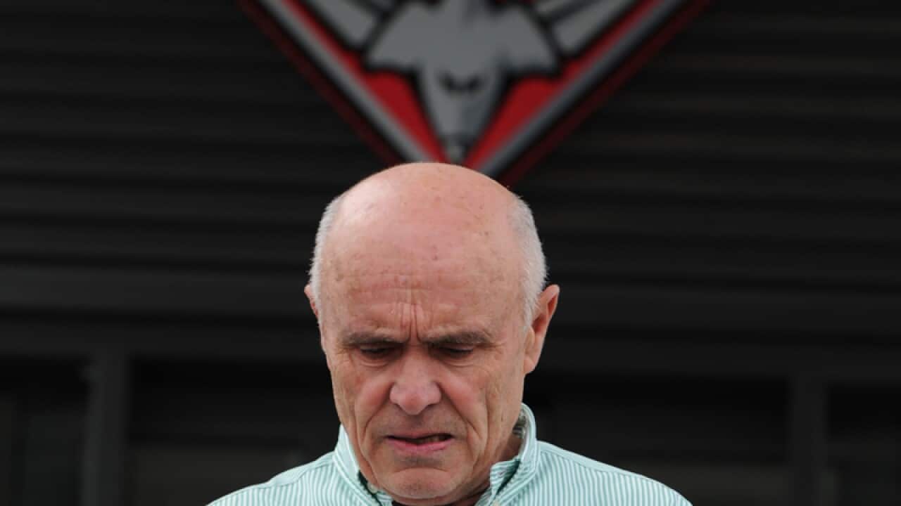 Essendon chairman Paul Little