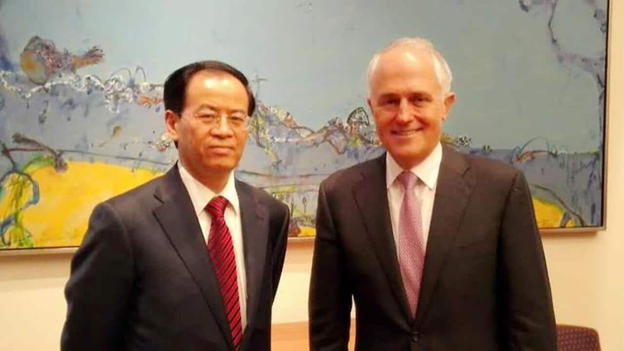 (Supplied by Embassy of the People's Republic of China in Australia)