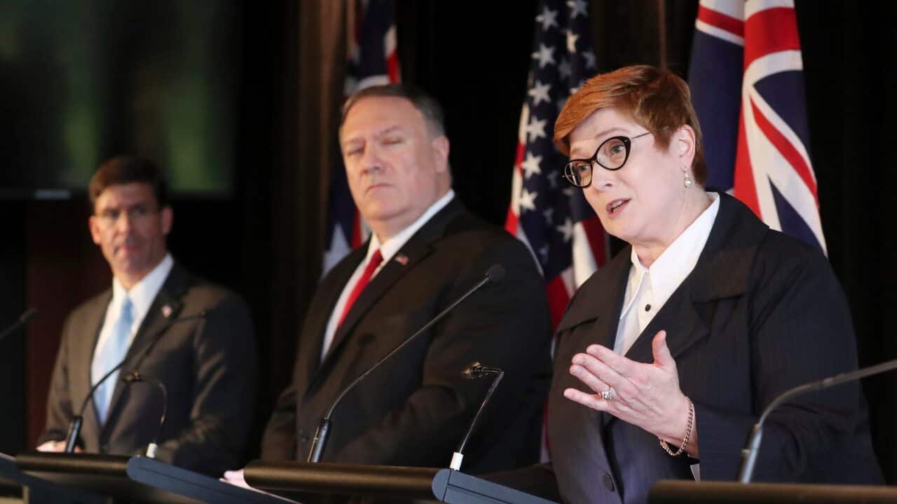 Australia's relationship with the U-S as well as with China are of equal importance.