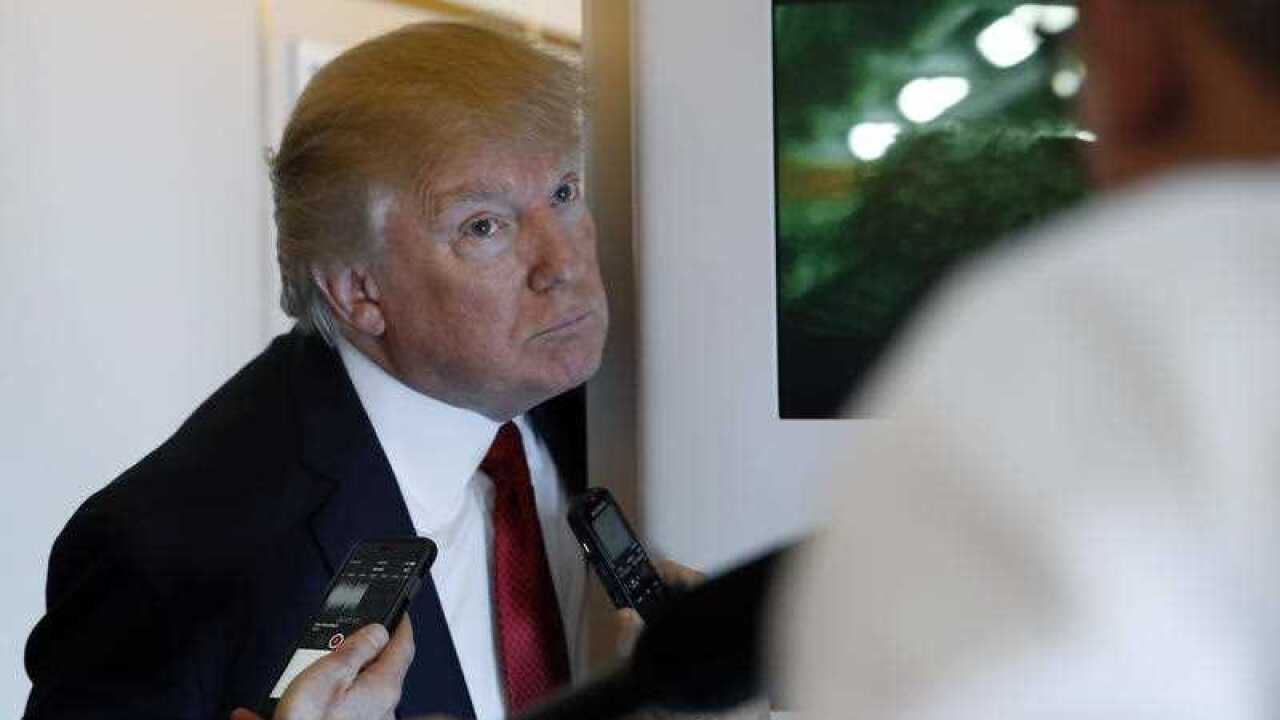 US President Donald J Trump
