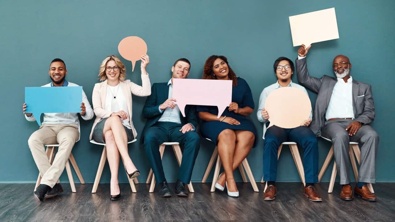 People from various communities attending Language Exchange meet-ups