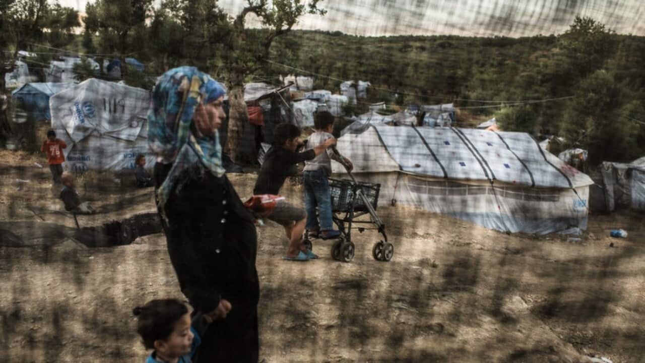 Moria's camp, Lesbos