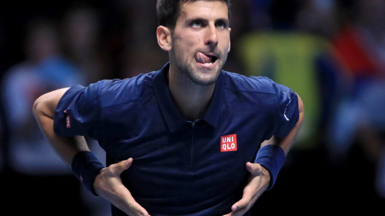 Serbia's Novak Djokovic