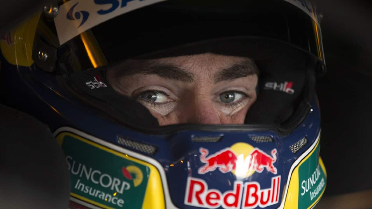 Craig Lowndes of Red Bull Racing Australia