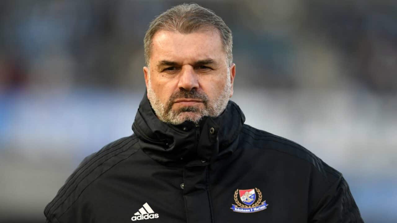 Yokohama F. Marinos coach Ange Postecoglou