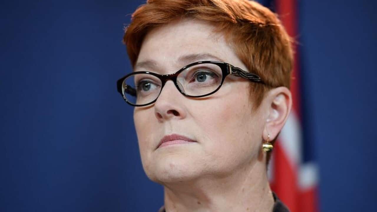 Australian Defence Minister Marise Payne