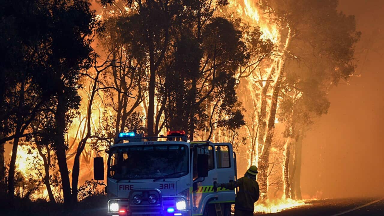 A bushfire at Yarloop