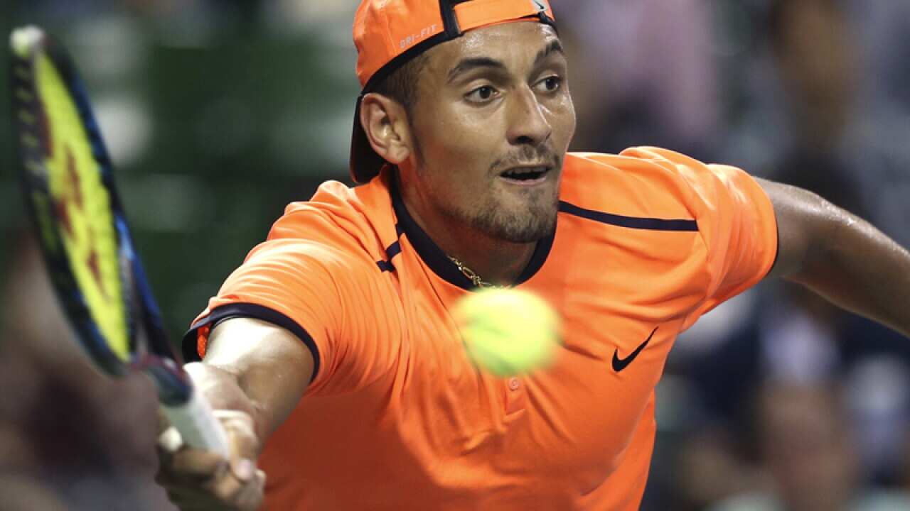 Australian tennis player Nick Kyrgios