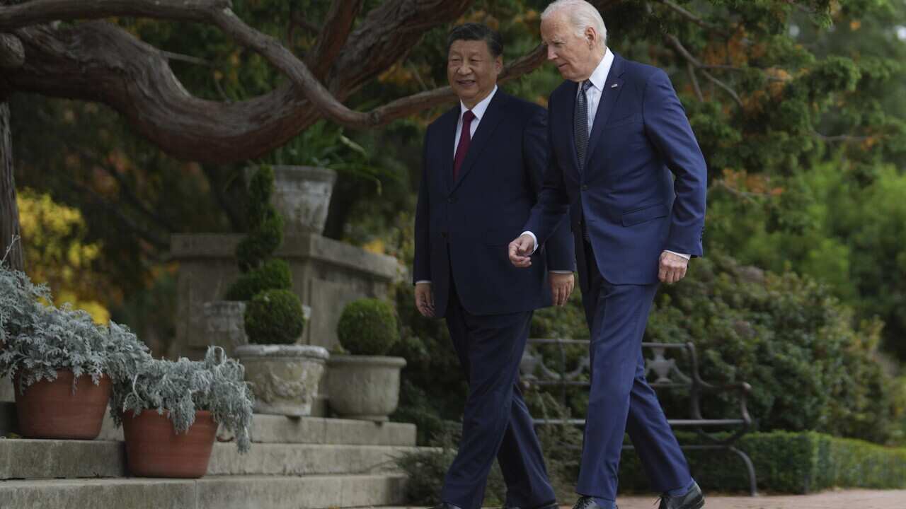 APEC 2023. Joe Biden and Xi Jinping. AAP
