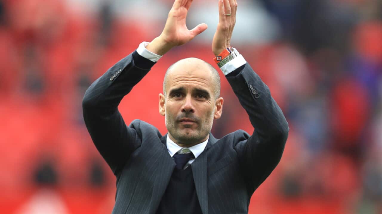 Manchester City manager Pep Guardiola