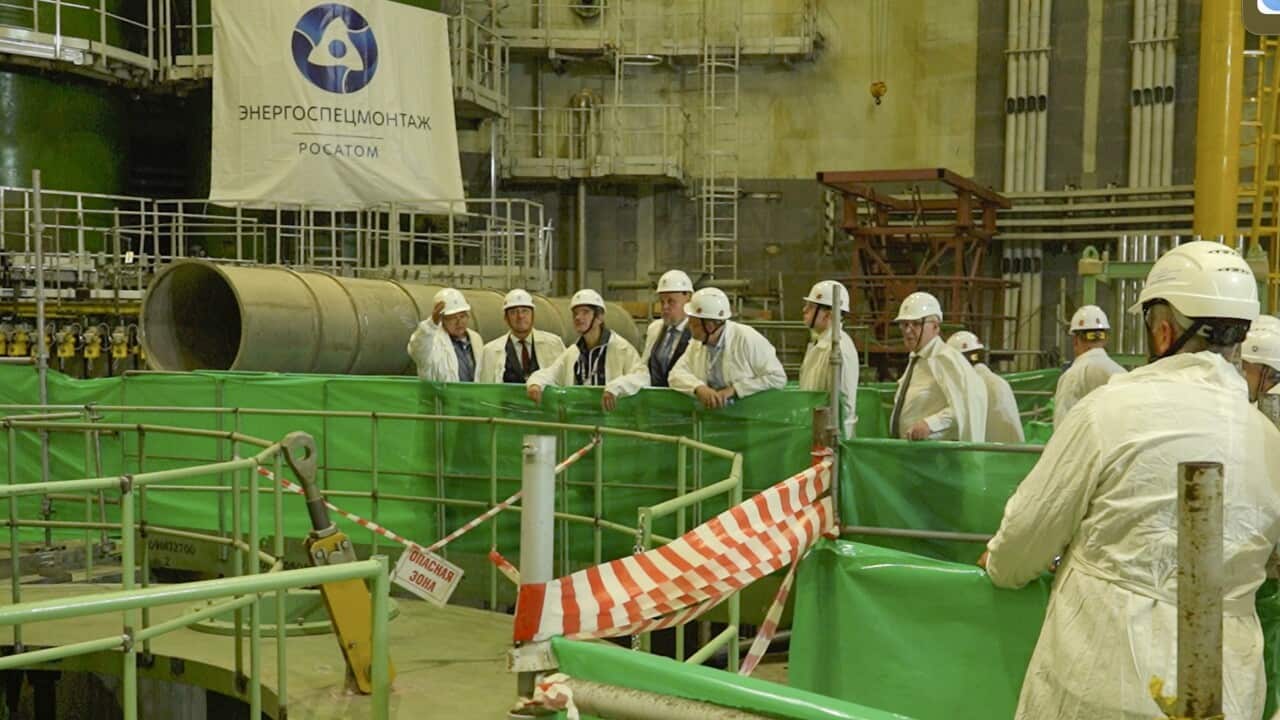 IAEA chief Mariano Grossi visits visits Kursk nuclear power plant in Russia