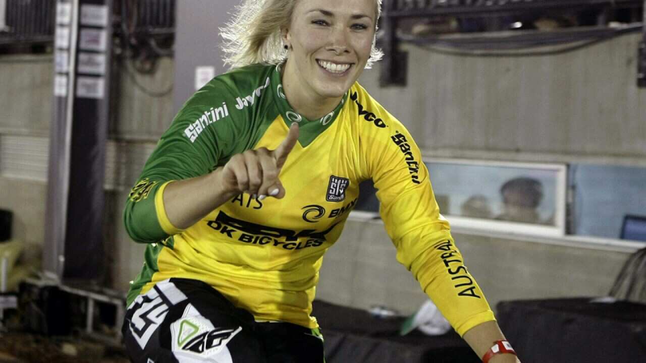 Australian cyclist Caroline Buchanan